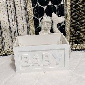 Wooden Baby basket